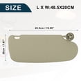 Assembly Point Righ Side Side Unique Bargains Car Sun Visor for Dodge for Ram 1500 Practical Right ...