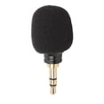 thumbnail image 1 of Mini microphone à condensateur pour caméra, haute sensibilité, suppression du bruit, omnidirectionnel, prise 3,5 mm, petit microphone, 1 of 4