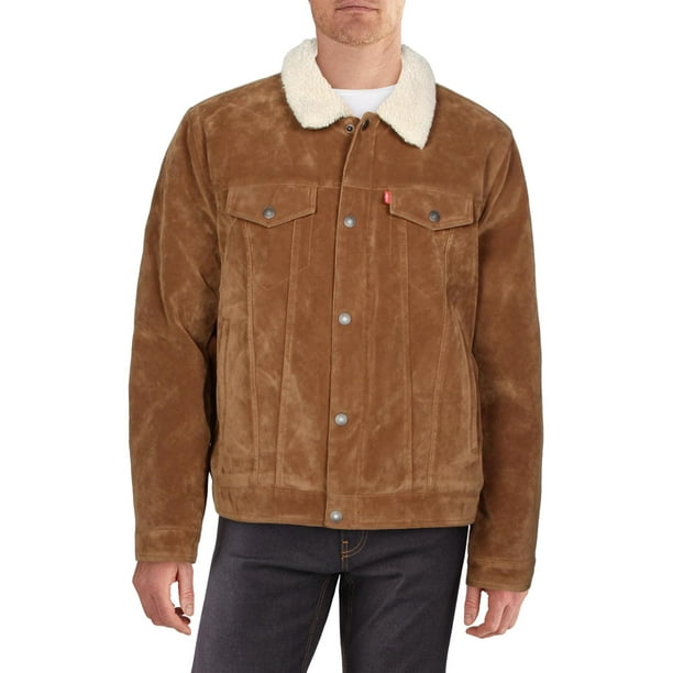 Levi's Mens Shearling Cold Weather Jean Jacket