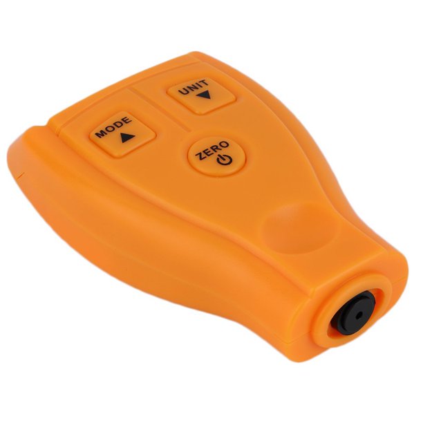 Medidor de espesor de pintura de automóvil - Mini medidor de medidor de detector digital LCD portátil Medidor de espesor de recubrimiento de medidor de automóvil (batería no incluida) ZefeiWu 8390613843760