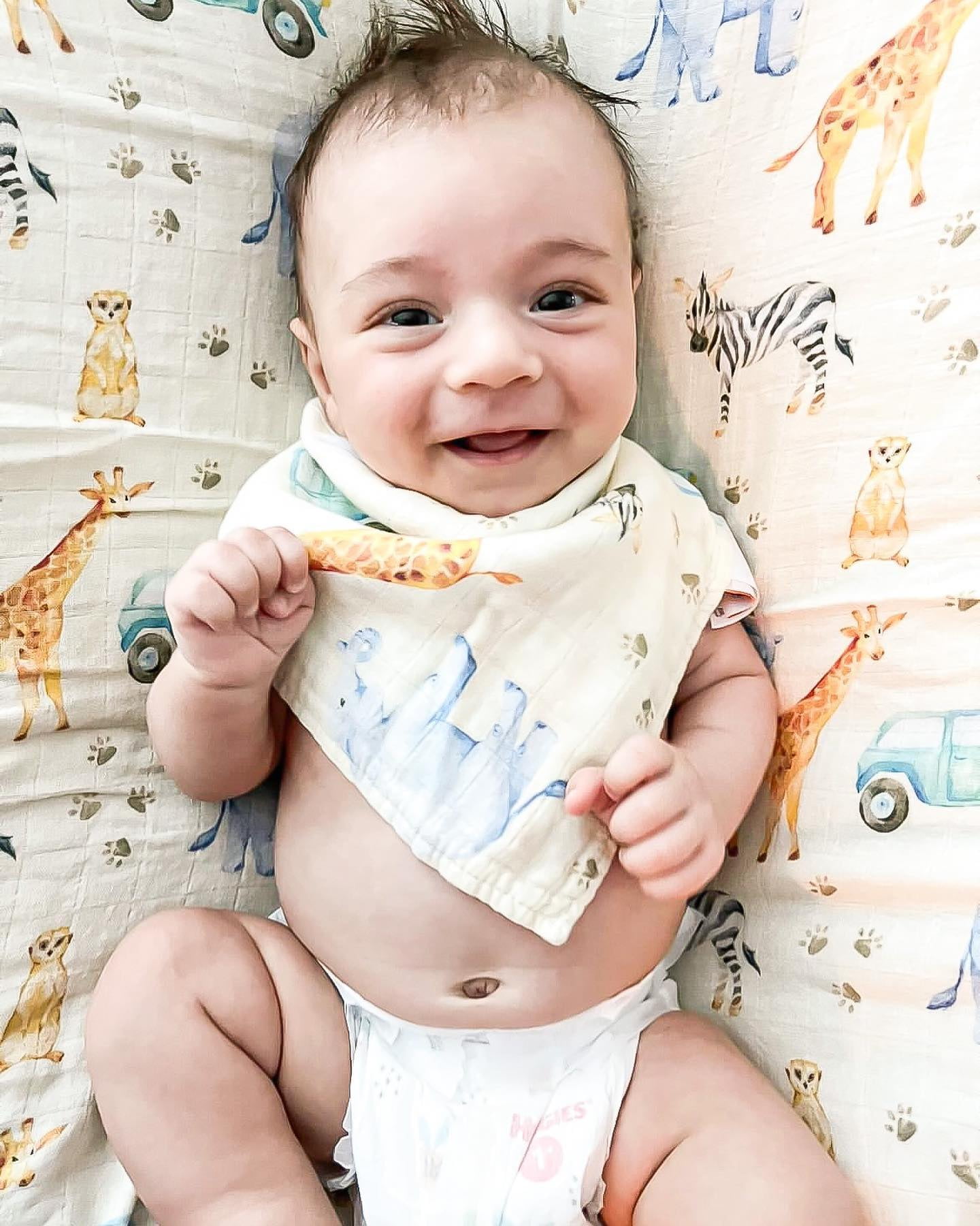 Muslin Swaddle - Safari