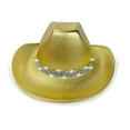 thumbnail image 4 of Celivon Cowboy Hat Stage Performance Props Rave Party Casual Style Glossy Cowboy Hat, 4 of 5