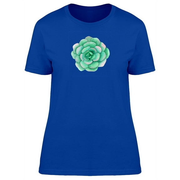 Tiny Green Succulent T-Shirt Women -Image by Shutterstock, Female Medium