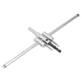 thumbnail image 3 of VGEBY Adjustable Circle Hole Cutter, Wood Drill Bit Saw Round Cutting With 35 Degree Teeth For Acrylic For Plastic For Vertical Hand Drills, 3 of 8