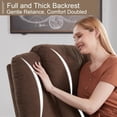 thumbnail image 4 of Fraser 360&deg; Swivel Rocker Recliner - Brown, 4 of 7