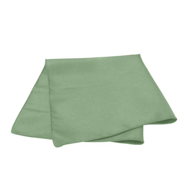 FASLMH Cloth Napkins 6 Pack 18x18 inch Dinner Napkins, Soft & Absorbent  100% Cotton Napkins Cloth Washable & Reusable. Linen Napkin for Christmas,  Thanksgiving Dinner, Weddings Parties - Bean Green 