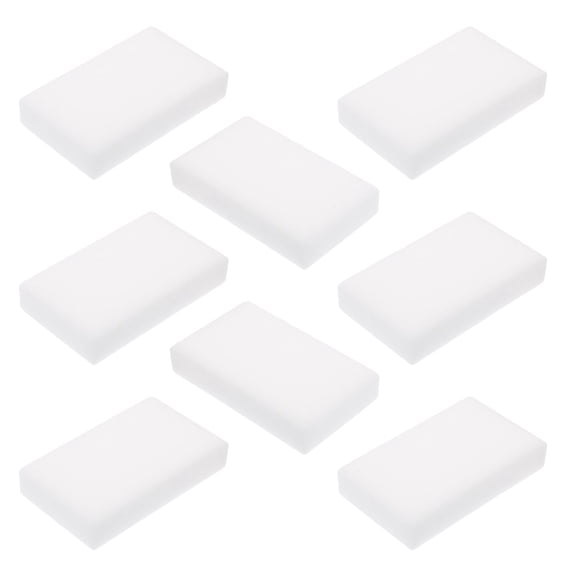 KALLORY 8Pcs Painting Sponges For High Density Sponge Blocks White