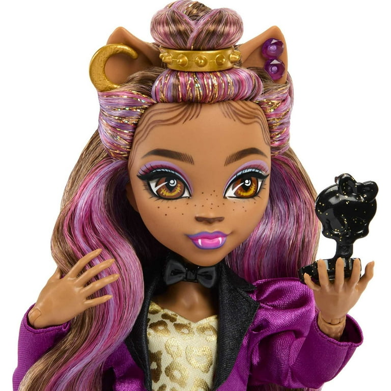 Monster High Clawdeen Wolf Doll in Monster Ball Party Fashion with  Accessories