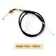 thumbnail image 2 of Suitable for Cable de acelerador for motocicleta, longitud de línea de estrangulación de 70 cm a 300 cm, rosca de 8 mm y 10 mm for motos de cross de 50 cc, 70 cc, 90 cc, 110 cc y 125 cc, ATV., 2 of 6