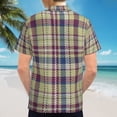 thumbnail image 6 of High Quality Hawaiian Shirts for Men Short Sleeve Aloha Beach Shirt Floral Summer Casual Button Down Shirts Blouses K7HWY4, 6 of 7