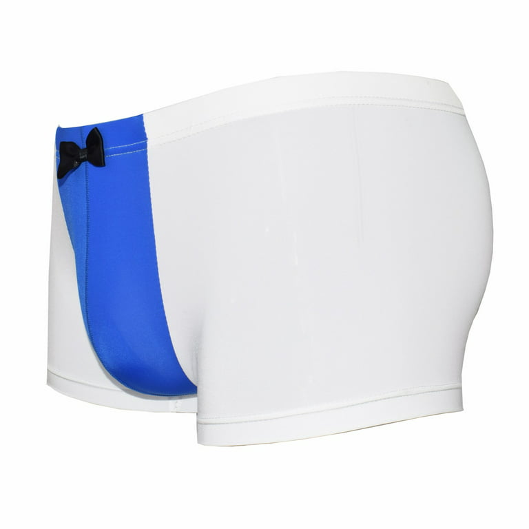 Aayomet Men'S Underwear Boxer Men's Modal Cheeky Shorts Briefs Brazilian  Bikini Underwear Skimpy Boxer Brief Pouch Brazilian Bikini Trunk,White L 