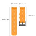thumbnail image 2 of Reemplazo de la correa de la correa de la correa de la pulsera de silicona suave deportiva para Suunto 9/9 Baro / Suunto Spartan Baro Methold EL2811-02B, 2 of 2