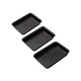thumbnail image 2 of Carbon Steel Baking Tray Nonstick Coating Deep Structure for Cakes Breads and Pastries Oven Safe Cooking Roasting Pan, 2 of 11