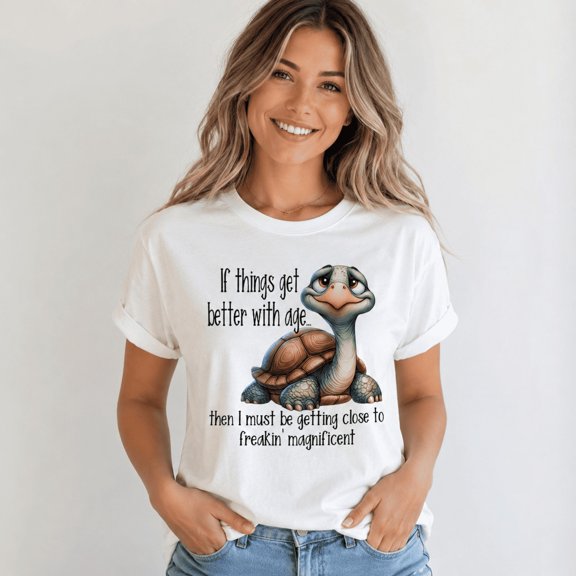 Women Funny Graphic T-Shirt Playful Print Casual Crew Neck Short Sleeve Tee Top