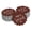 Brown, variant on Inkdotpot Silver Foil Paper Hang Tags Love Is Sweet Wedding Favor Tags 100 Piece