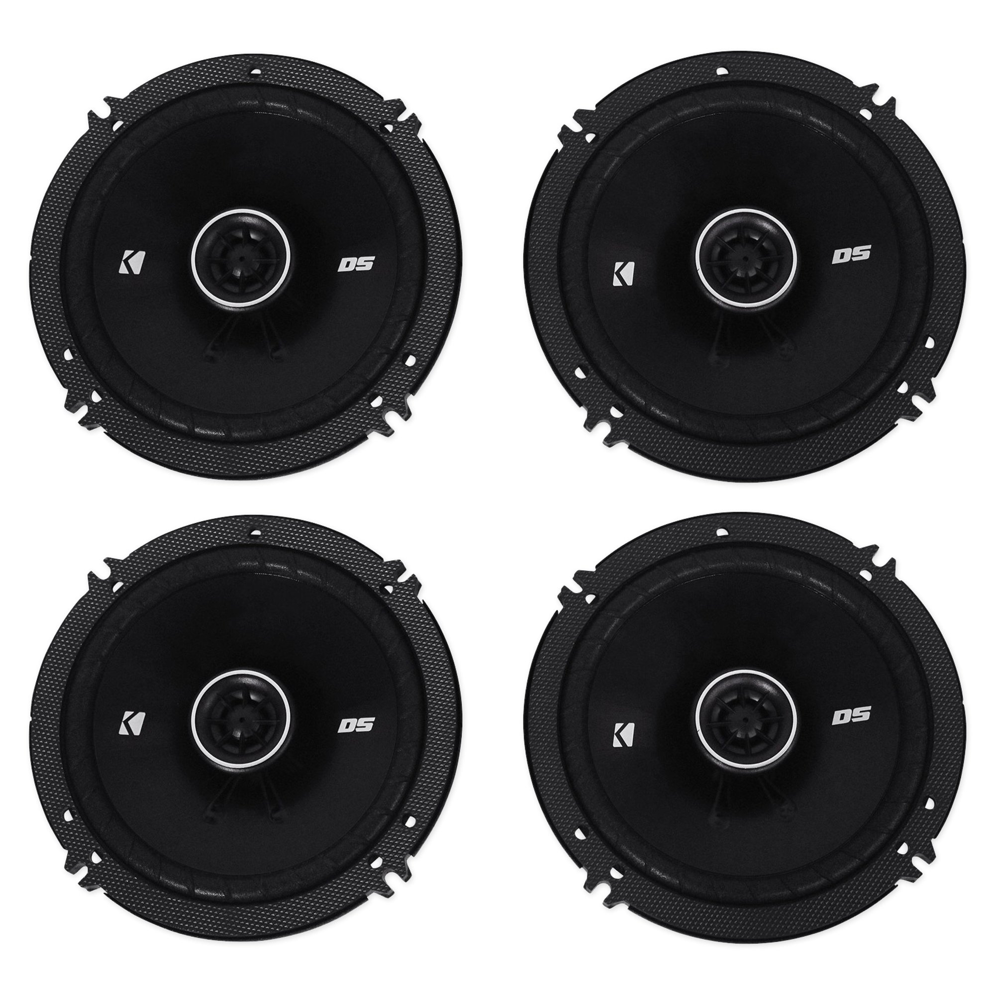 (4) Kicker 43DSC6504 DSC650 6.5" 240 Watt 2-Way Car Stereo Speakers 4-Ohm DS650