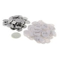 thumbnail image 2 of KLKCMS 100 Pcs Fournitures de Fabrication de Boutons Rondes pour Machine à Boutons Cadeaux S S, 2 of 9