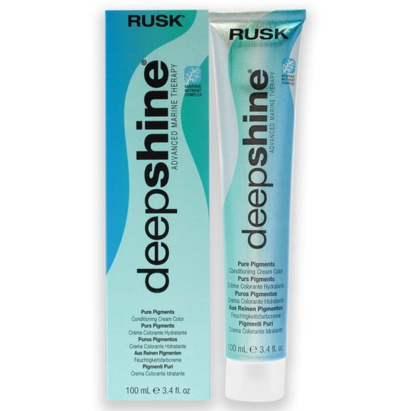 Rusk Deepshine Pure Pigments Color 3.4oz Black 1.000NC