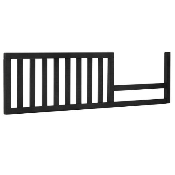 Evolur Convertible Crib Toddler Guard Rail I Full Assembly I Lasting Quality In Onyx Black