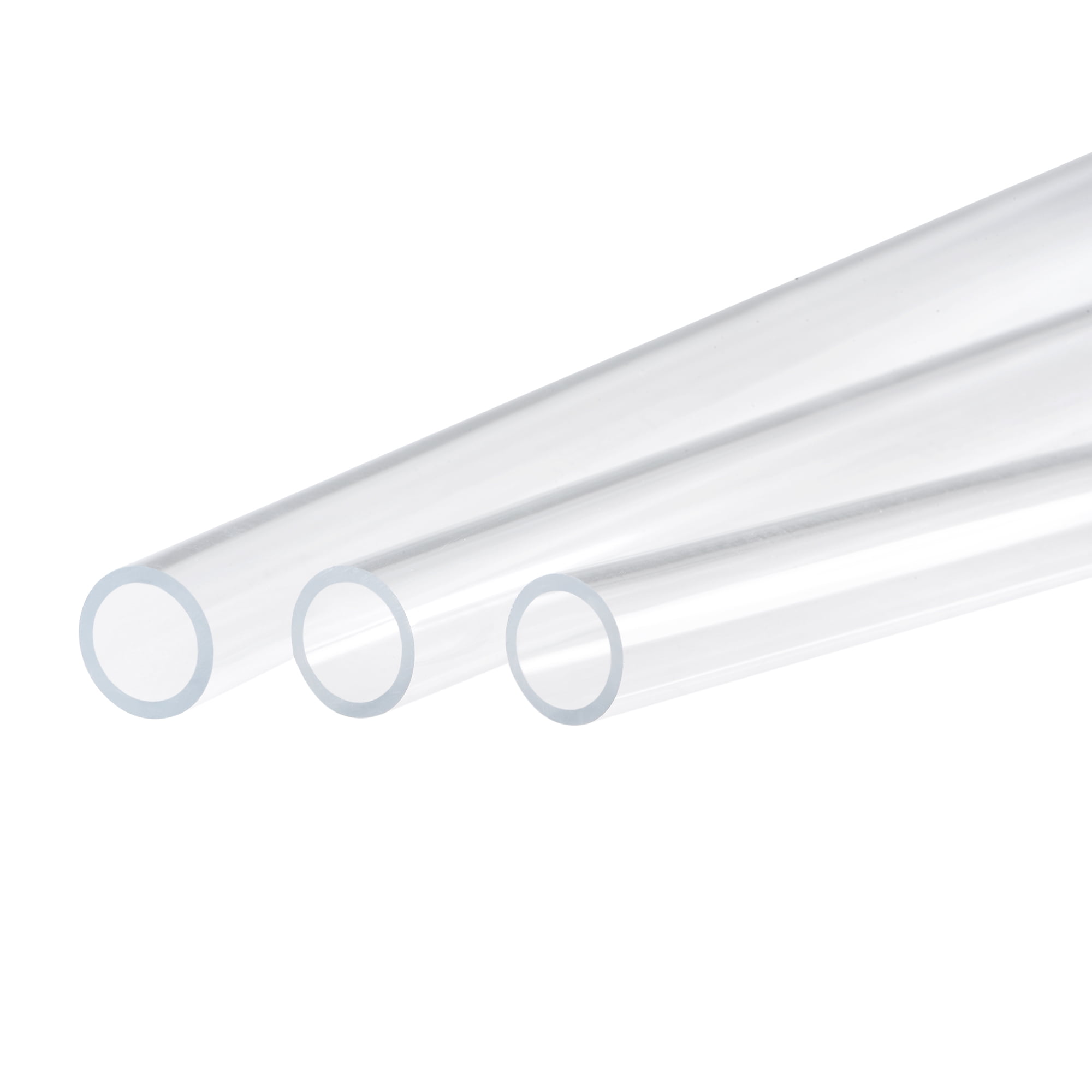 14mm ID 18mm OD 500mm Clear Acrylic Pipe Rigid Round Tube for Lighting