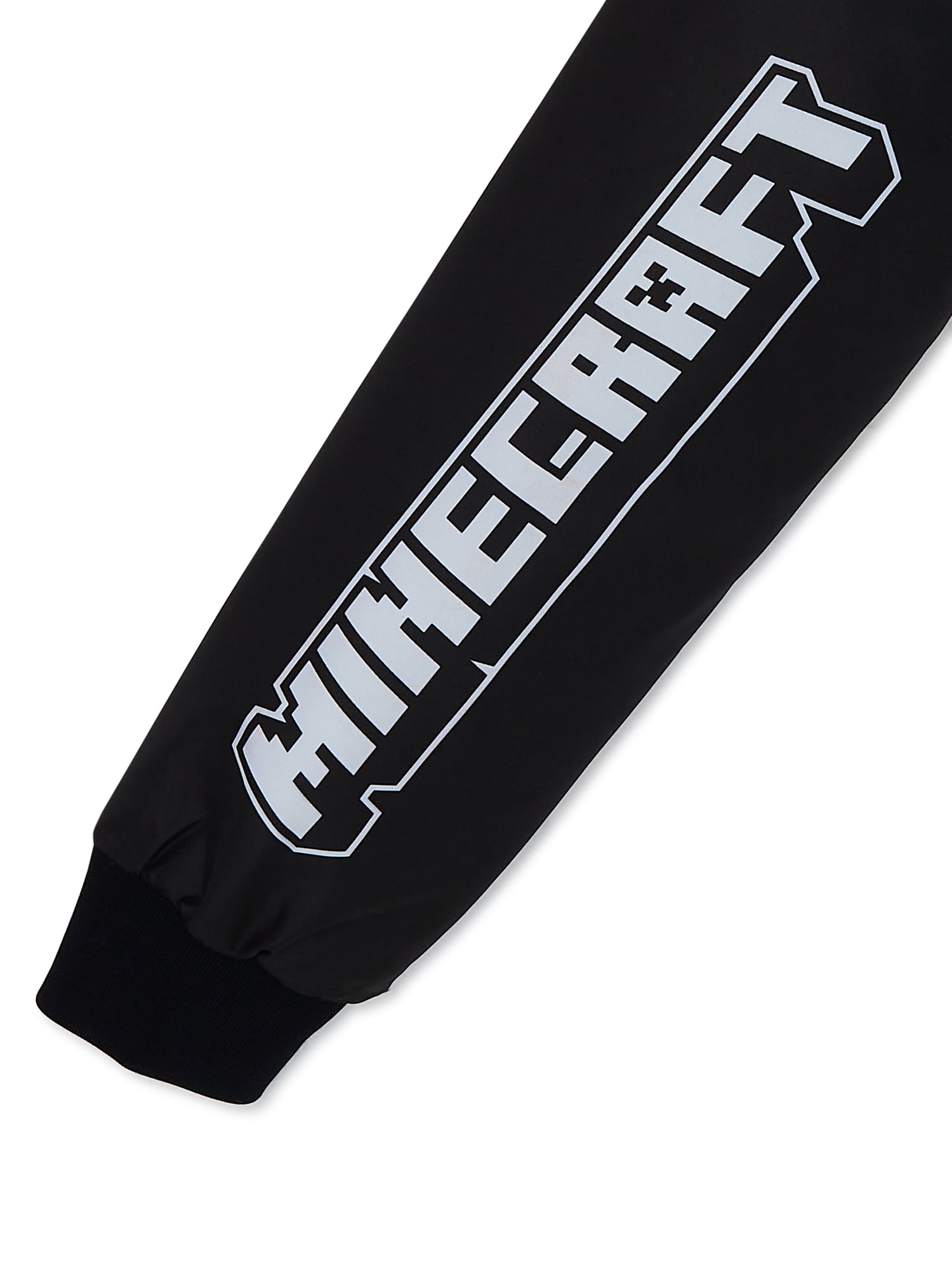 Minecraft Boys Bomber Jacket, Sizes 4-18