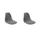 thumbnail image 4 of Monstrate Funda gruesa para silla, Protector de asiento atractivo, muebles elásticos, funda extraíble, funda para cocina, habitación, oficina, gris Gris oscuro 2piezas Monstrate CBP440030, 4 of 6