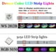 thumbnail image 2 of Barra de luz USB de color mágico de 5V, flash RGB que cambia de color, ws2812b, carreras de caballos, mesa de agua para respirar, atmósfera, tira de luz led (2m), 2 of 5