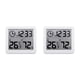 thumbnail image 1 of Wosthever Termómetro digital LCD Pantalla grande Automático Electrónico Decoración de Reloj Higrómetro Estilo simple Sala de estar 2Conjunto, 1 of 6