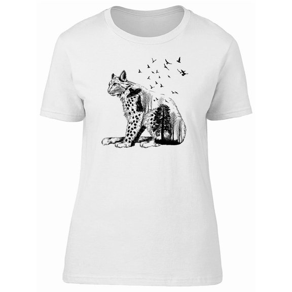 Lynx Landscape Tee Men's -Image by Shutterstock