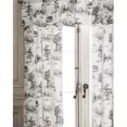 thumbnail image 1 of Colcha Linens CL-TO-TV-ST Toile de Fond en Tissu de Lin sur Mesure Noir avec Imprimé Noir, 1 of 1