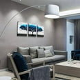 thumbnail image 2 of Canvas Wall Art For Living Room Wall Decorations For Bedroom Abstract Wall Decor Black And White Wall Pictures Works Blue Tree Painting Bathroom Home Decoration Office Wall Artworks 12"X16" 3 Piece, 2 of 6