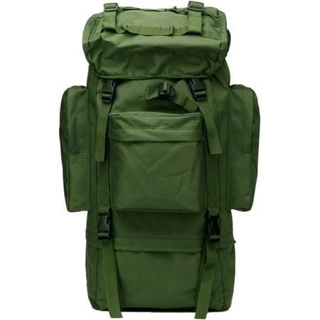HUSPUR Backpack Daypack for Men Heavy Duty Rucksack Mountaineering Backpack Climbing Backpack for Hunting Outdoor Backpacking Green