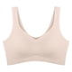 thumbnail image 1 of Ropa interior de cuatro generaciones para mujer, chaleco con escote en V profundo, sujetador fino sin costuras para dormir deportivo de una sola capa, 1 of 1