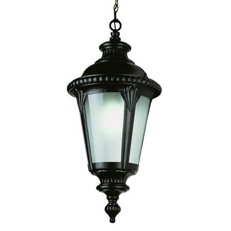 Trans Global Lighting 5049 Bk Estate 1 Light Outdoor Hanger Black Trans Global Lighting 5049 Bk Estate 1 Light Outdoor Hanger Black