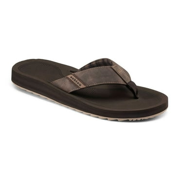 COBIAN Adult Male ARV 2 Trek Flip Flop Sandals, Color: Chocolate, Size: 12
