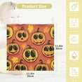 thumbnail image 2 of Dreamtimes 3 PCS Halloween Funny Cute Pumpkins Baby Muslin Washcloths, Face Towel Burp Cloths Ultra Soft Absorbent Cotton Bath Wipes Towels for Newborn Boys Girls, 2 of 7
