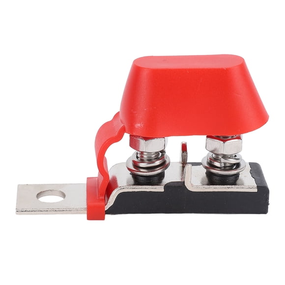 MRBF Block, M8 Double Studs 58V Dual Terminal Holder for Car Marine Boat RV, Ideal for Various Settings, Quick and Easy Installation