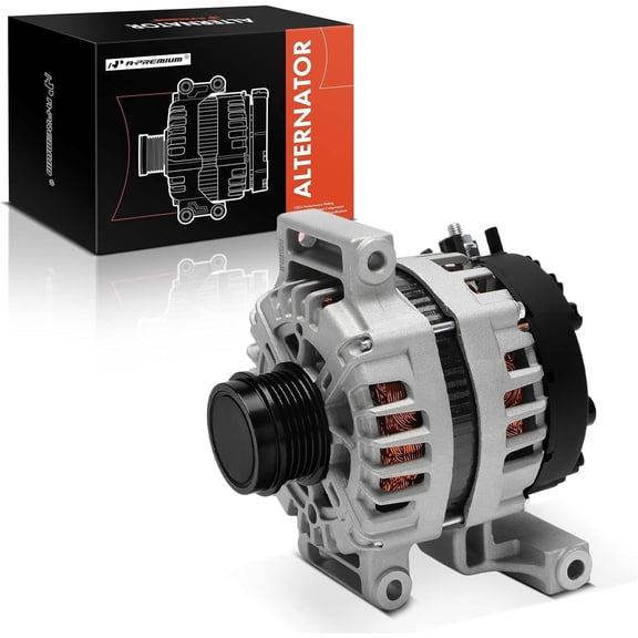 A-Premium Alternator Compatible with Chevrolet Malibu 2021 2022 2023, 1.5L, 12V 130A, 5-Groove Pulley Clockwise