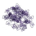 thumbnail image 2 of Clips de papel de forma especial 100 piezas Clips de papel pequeños multiusos resistentes al deslizamiento ligeros y suaves para la oficina y la escuela ANGGREK Otros, 2 of 8