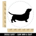 thumbnail image 2 of Basset Hound Dog Solid Self-Inking Rubber Stamp Ink Stamper - Red Ink - Large 1-1/2 Inch, 2 of 7