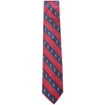 thumbnail image 2 of Club Room Mens Holiday Stripe Self-tied Necktie, Red, One Size, 2 of 2