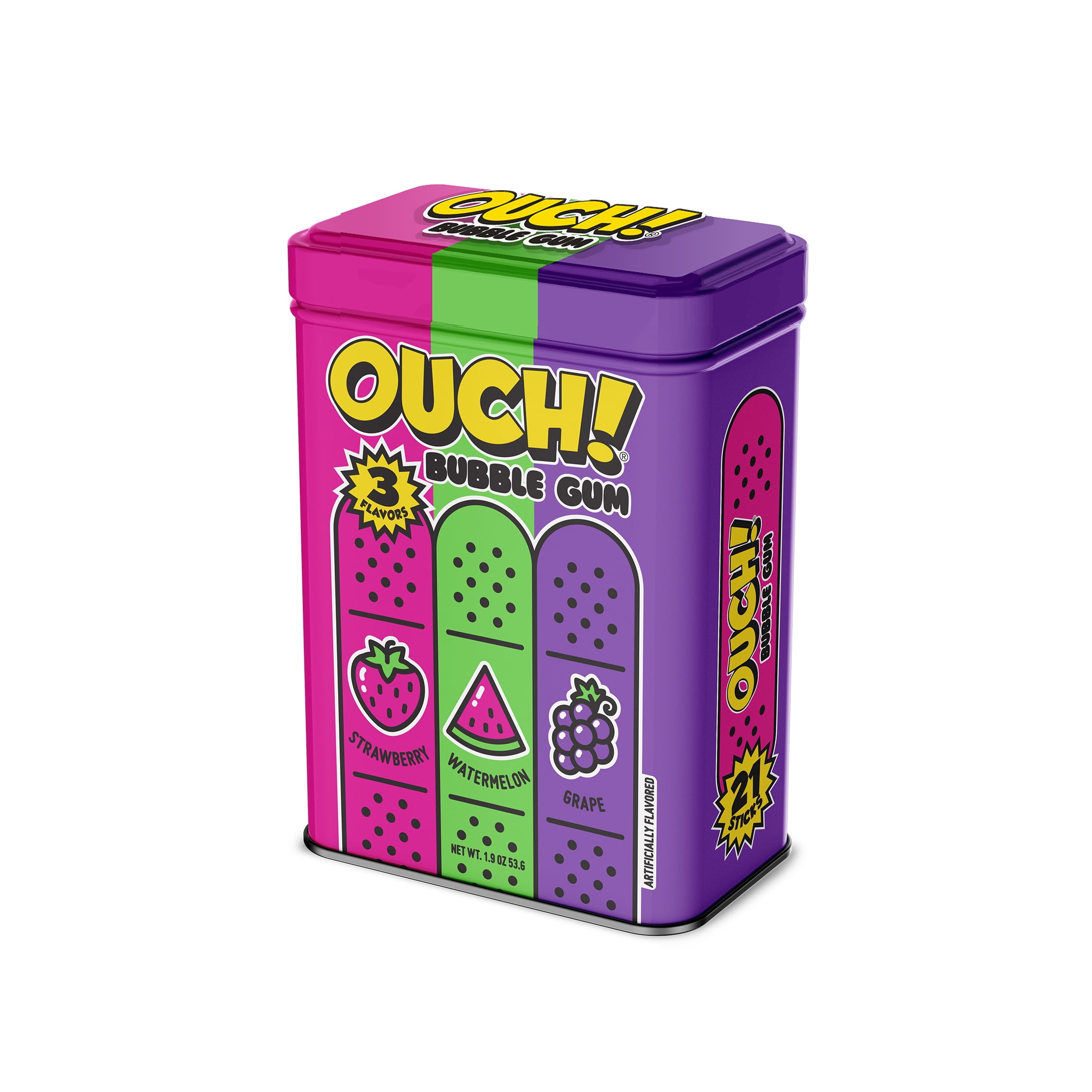 Ouch! Bubble Gum, 2 oz