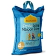 thumbnail image 5 of Asian Kitchen Crystal Sona Masoori Aged Rice 4-Pound Bag, 4lbs (1.81kg) Short Grain Rice ~ All Natural | Gluten Friendly | Vegan | Indian Origin | Export Quality, 5 of 10