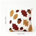 thumbnail image 3 of ChicYu Throw Pillow Cover Thanksgiving Autumn Harvest Square Cushion Case 18x18 Inch Sofa Couch Home Decor, Funda de Almohada Decorativa, Naranja, 3 of 8