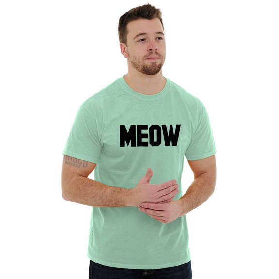 Crazy Cat Lady Meow Pet Lovers Plus Size Crewneck Graphic Tee Shirt Brisco Brands 3X