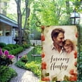 thumbnail image 4 of PHYHOO  Happy Father's Day in Heaven Garden Flag Double Sided, Burlap Memorial Garden Flags Banners for Daddy Papa Grandpa Outdoor Home Decor White, 4 of 6