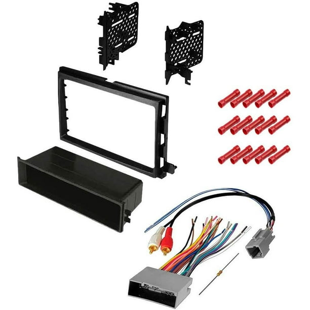 GSKIT1055 Car Stereo Installation Kit for 2013-2016 Ford Super Duty - in Dash Mounting Kit, Wire Harness for Single or Double Din Radio Receivers - Walmart.com - Walmart.com | Ford Stereo Wiring Harness Kits | | Walmart