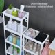 thumbnail image 3 of Estante de Torre de Baño Organizador de Plástico Estantería Multifuncional para Sala de Estar Dormitorio Cocina ANGGREK Otros, 3 of 8