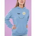 thumbnail image 2 of Always Keep Positive Attitude Hoodie Women -Image by Shutterstock, Female XX-Large, 2 of 4
