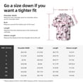 thumbnail image 5 of Gukieu Pineapple Flamingo Print Men's Short-sleeved Shirts, Button-down Pocket Shirts, T-shirts, Beach Vacation Travel Summer Clothing-X-Large, 5 of 5
